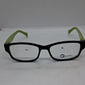 NWOT RX-ABLE Eyeglass Frames Modern Chill Black/Lime Green